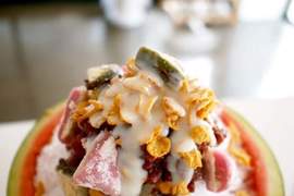 阿妙也不手殘食譜《健康西瓜八寶冰》想成為孩子王趁現在