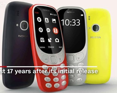 傳說中的神機《NOKIA 3310》又回來啦~(鼓掌)