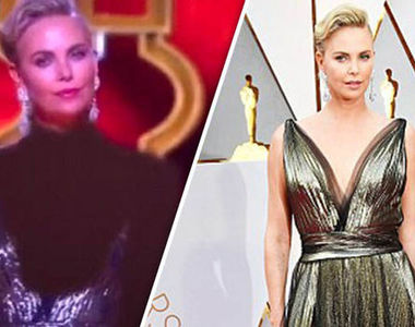 《伊朗看到的奧斯卡跟我們不一樣》莎莉賽隆的露肩禮服不見了...