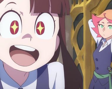 《小魔女學園文具Cafe》提供動畫設定畫讓粉絲塗塗寫寫