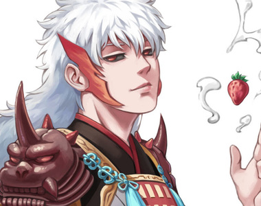 如果《銀魂》變成手遊《陰陽師》中的人物這個銀茨我很可以(〃∀〃)