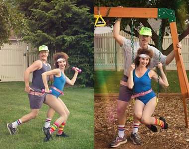 驚嚇百分百《回到80年代的服裝》趕快慫恿爸媽穿一波