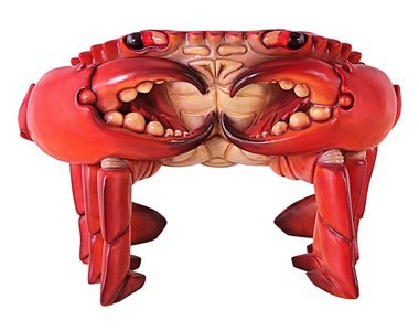 戰鬥力十足的《超大螃蟹椅》感覺像是蝦兵蟹將的頭頭皇位啊