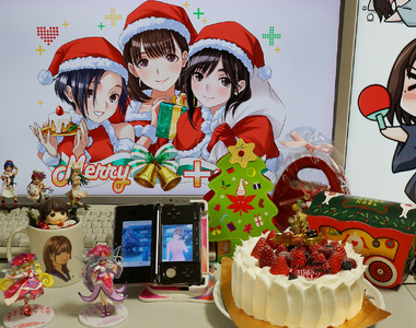 宅宅慣例《與二次元老婆過聖誕》在2018年又多了幾位老婆呢？