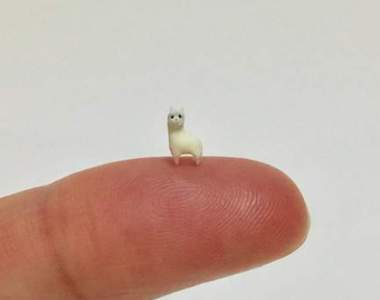 《5mm黏土模型》這麼小一隻眼力真的要很好啊