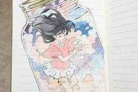 看完秒按讚追蹤《筆記本塗鴉》日本少女自學畫功讓網友都戀愛了♥