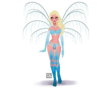 《維多利亞的秘密》迪士尼公主化這樣的搭配真是又正又性感