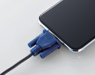 可愛靠邊站《傳輸線保護套》VGA插頭的保護套更帥XD