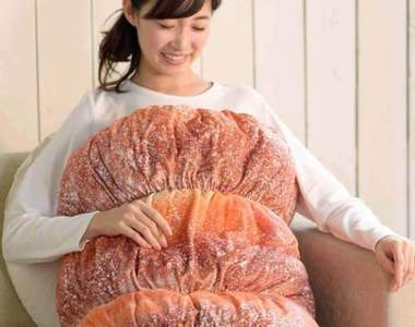 寵壞人類的《麵包卷靠墊》溫暖又有安全感的麵包捲生活正式展開(?)