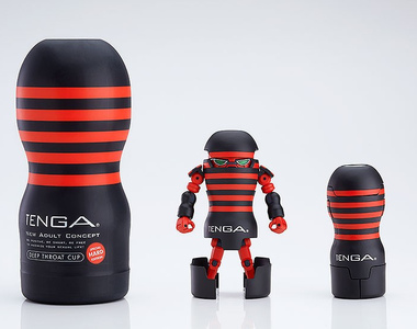 變形飛機杯成真《TENGA☆機器人》黑紅酷帥新成員「HARD」登場！口袋中最硬的好夥伴