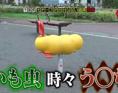 尋找公園的蜜蜂《奇怪遊樂器材》真的有人一眼認出這是什麼嗎？