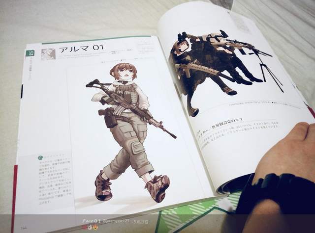 武器娘圖鑑 美少女搭配重兵器這樣的帥度我可以