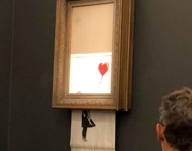 神算《Banksy作品拍賣後自毀》這種事有多少人做得出來