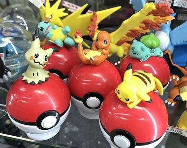 《精靈寶可夢》環保轉蛋《寶貝球公仔》第二彈 經典無印御三家加上正偽皮卡丘出擊
