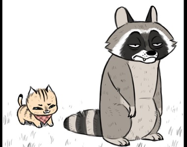 《軍犬與家貓》最新故事 小貓你終於學壞了嗎ww