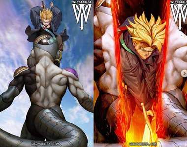 《動漫人物3D閃卡》Wizyakuza 藝術家的創作帥到讓我下巴掉下來