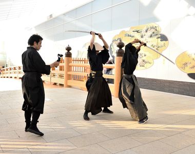 期間限定羽田機場超炫服務《體驗擔任日本武士電影中的主角》專業指導教你鏘鏘鏘鏘帥氣的對打