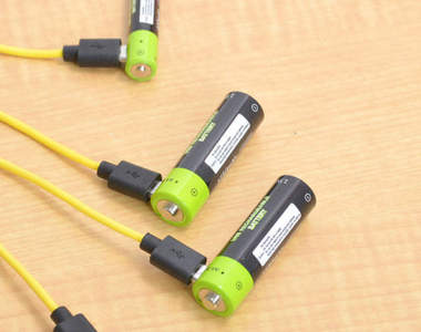 《USB充電電池》感覺更好用而且存在感更強了呢