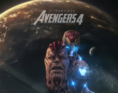 《復仇者聯盟》超強粉絲「鋼鐵人斬首薩諾斯」創作圖公開