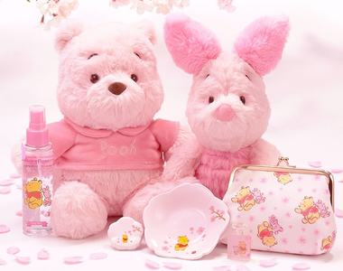 日本迪士尼推出數量限定《櫻花粉小熊維尼》如此可愛的粉紅小熊維尼怎麼能錯過~