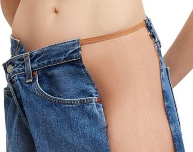 《薄紗牛仔褲》只有側面的全裸有多誘人呢？