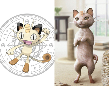 《寫實版精靈寶可夢》如果在現實生活中有寶可夢應該就是這樣吧