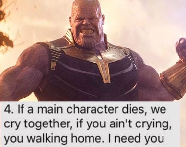 約會看《復仇者聯盟無限之戰》與女友約法六章 到底是認真還是在惡搞？