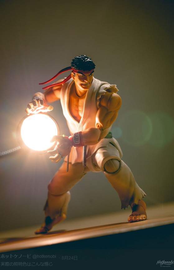 快打旋風 用模型也可以拍出極逼真波動拳的方法