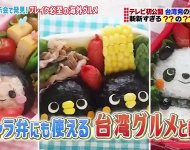 綜藝節目介紹台灣古怪食材《炫彩豆皮》真想知道是什麼味道……