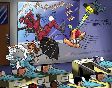 死侍的孩子太調皮啦《如果英雄人物當爸》會發現最強的敵人就是自己的孩子w