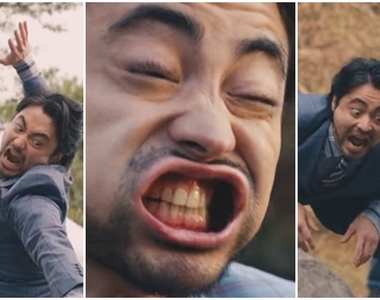 這批很純《山田孝之，使出全力的魔物模仿》顏藝開大的超狂廣告w