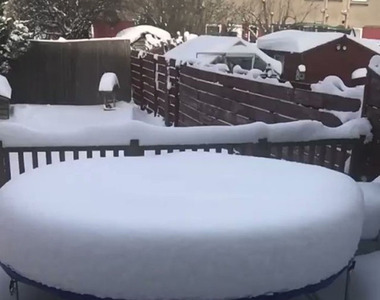 《東方怪獸冷氣團》襲擊歐洲 彈簧床積雪影片超舒壓