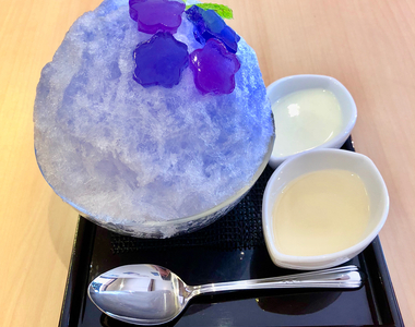 推特話題《紫陽花刨冰》6月才吃得到的夢幻限定冰品