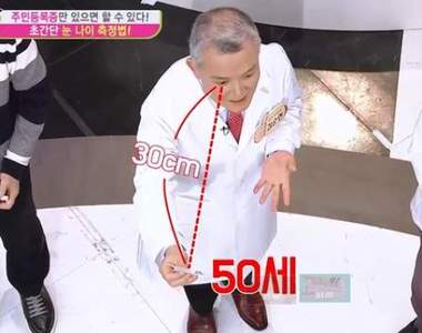 眼睛有可能已經是老摳摳《三秒鐘測試你的視力年齡》醫生告訴你