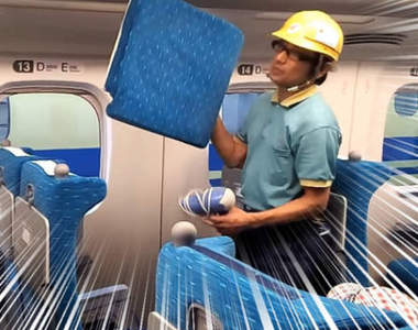 車廂內的防身祕招《日本新幹線隨機殺人事件》讓座位坐墊意外引起注意