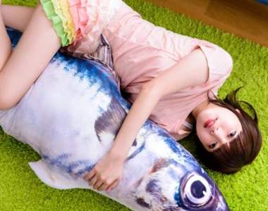 《鯖魚抱枕》海鮮味滿點的甜蜜我還不來抱一下❤