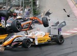 驚險一瞬間《澳門大賽車》Formula 3組別嚴重意外
