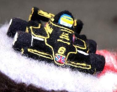 《賽車羊毛氈》男生也會喜歡上的可愛作品