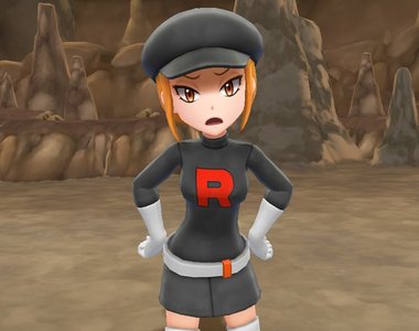 火箭隊女隊員萌化《精靈寶可夢Let&#39;s Go！》難怪M男都搶著入隊……