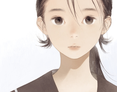 憂鬱臉龐的少女 繪師《またよし》繪製的治癒畫作 