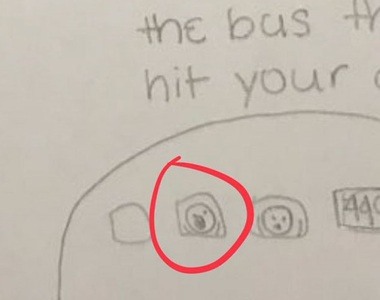 推特瘋傳《回家發現車凹了一角》現場發現一張小學六年級留下的紙條