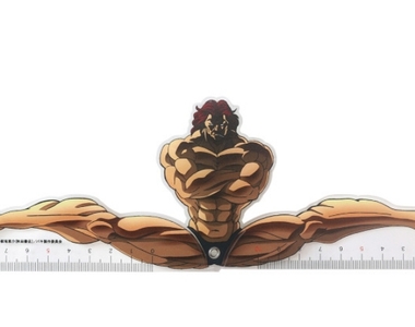 地表最強の生物《刃牙》的變態老爸「範馬勇次郎」霸氣劈腿造型尺，這你敢在課堂上使用嗎？