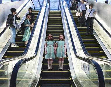 《鬼店小女孩》各種場景合成我覺得每一個地方都毛毛der