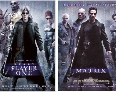 《一級玩家》海報致敬經典 但粉絲可能有點不領情