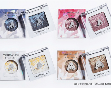 超犯規《Yuri!!! on ICE 角色眼影》這也太美太燒了~只好包色啦(握拳)