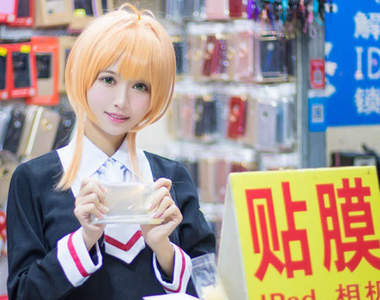 《庫洛魔法使》螢幕保護貼 真的變成「貼膜少女」了啦XDDDDD