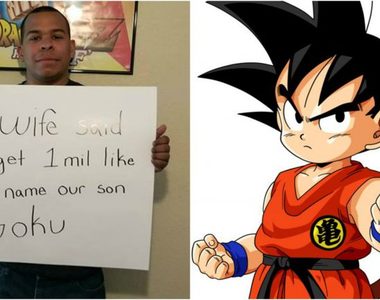 宅宅的力量《100萬讚就可以把兒子取名悟空》24小時內火速達標