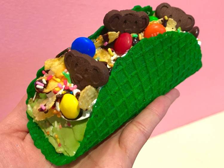 IG上相美食《冰淇淋夾餅》美國話題的彩色甜點進駐名店滿滿的原宿 - 圖片6