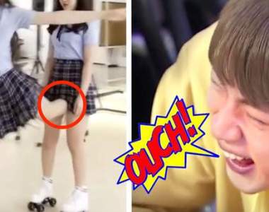 玩太High結果GG《綜藝意外瞬間》私密處被打到超痛阿...