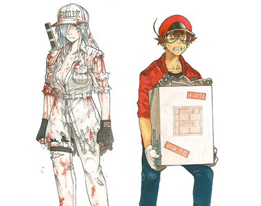 不健康身體的《工作細胞Black》白血球居然是巨乳正妹啊（重點錯XD）